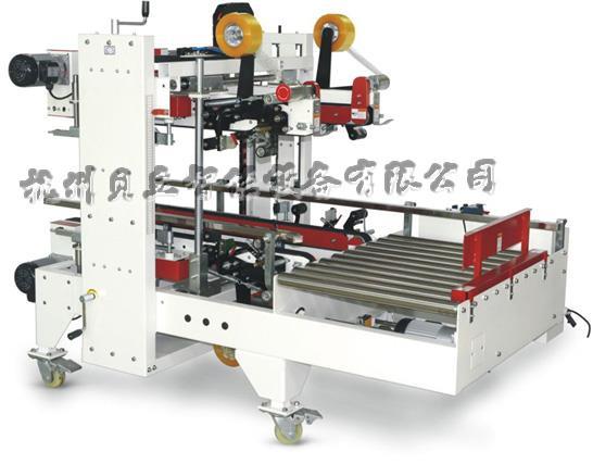 Semi-automatic corner sealing machine