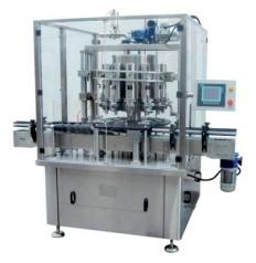 Automatic rotating plunger type filling machine